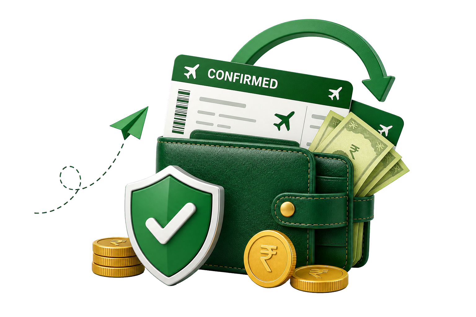 TripWorks confirmed ticket and secure refund
